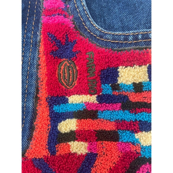 FARM Rio Multicolor Jean Shorts - Picture 6 of 10